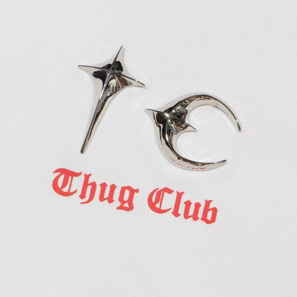 Thug Club Controversial Statement White T Shirt - Picture 4 of 9